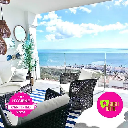 Sea View With Year-round Open Pool Apartment Manilva